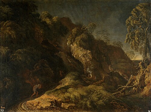 El huracán, 1667, Gaspard Dughet