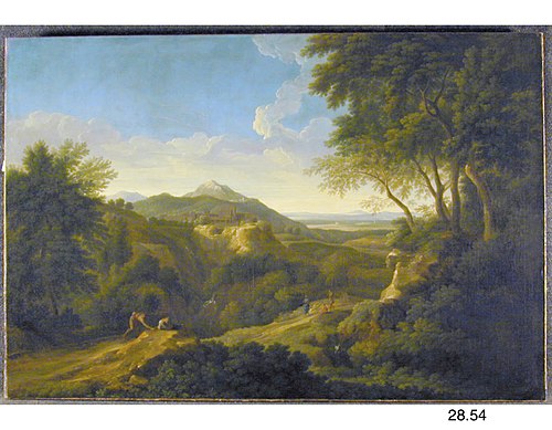 Italian Landscape, 1615, Gaspard Dughet