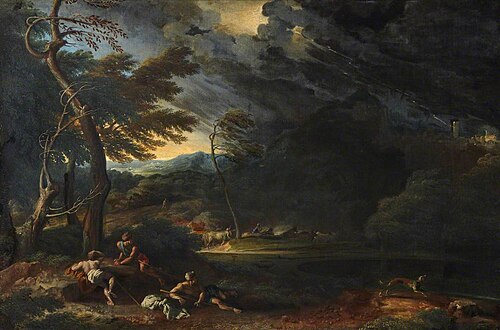 Land Storm, 1660, Gaspard Dughet
