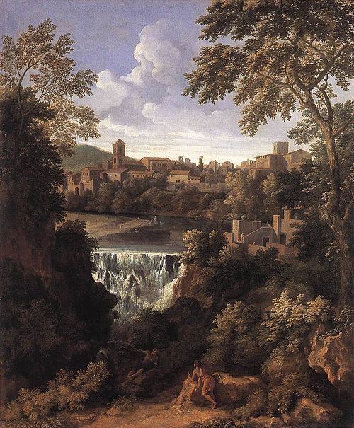The Falls at Tivoli, 1662, Gaspard Dughet