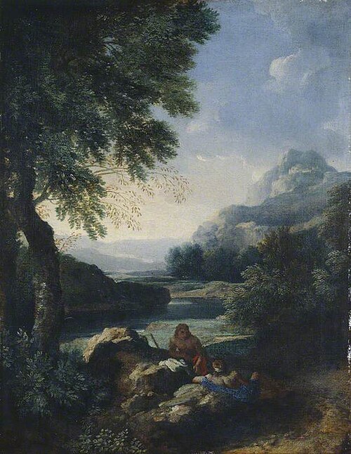 Landscape with Shepherds, 1660, Gaspard Dughet