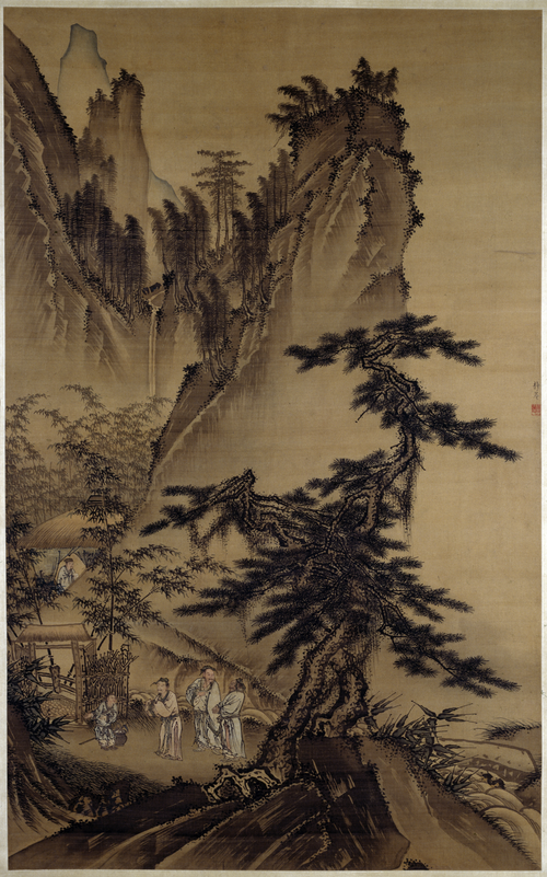戴进三顾茅庐图轴, , Dai Jin