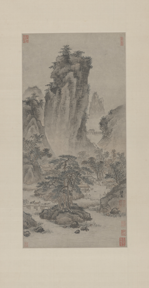 Travelers Through Mountain Passes, , Dai Jin