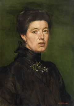 Self-Portrait, , Sarah Cecilia Harrison