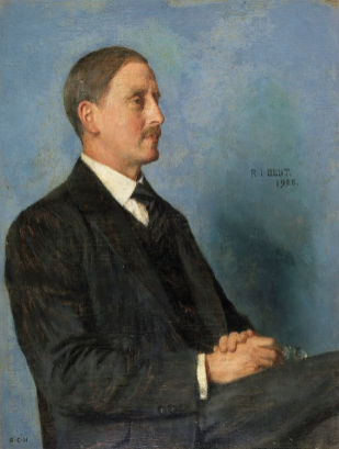 Portrait of Richard Irivine Best (1872-1959), Scholar, 1928, Sarah Cecilia Harrison