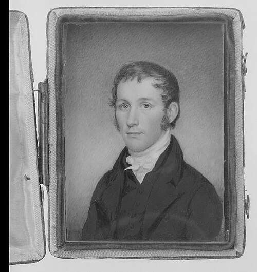 Portrait of a Gentleman, 1825, Sarah Goodridge