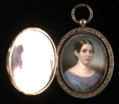 Emily Appleton, 1844, Sarah Goodridge