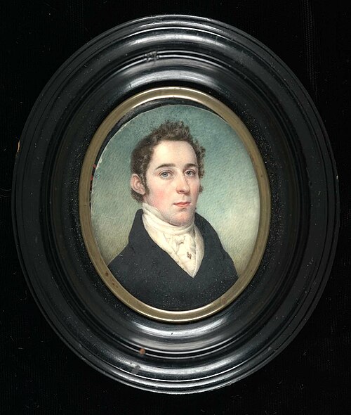 Portrait of a Gentleman, 1821, Sarah Goodridge