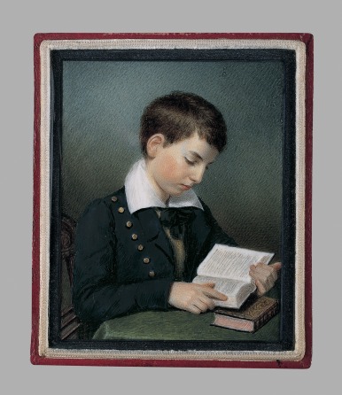 The Studious Youth (Master Edward Appleton), 1826, Sarah Goodridge