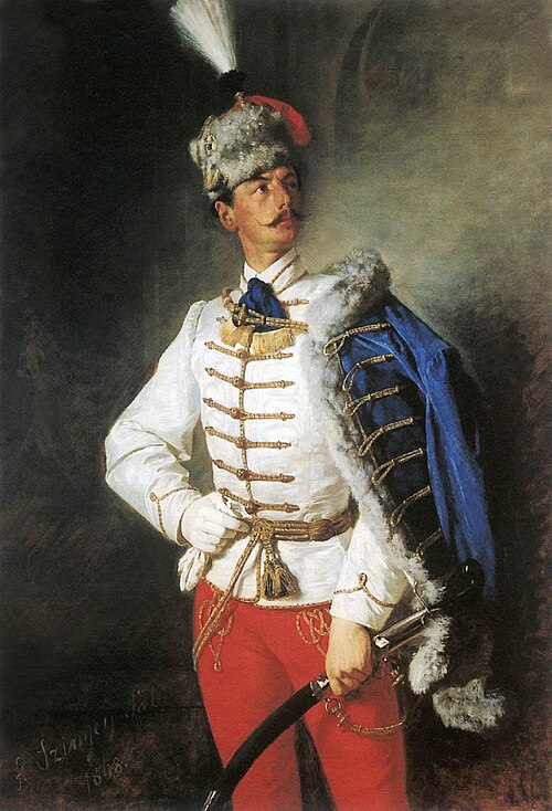Portrait of László Szinyei Merse, 1868, Pál Szinyei Merse