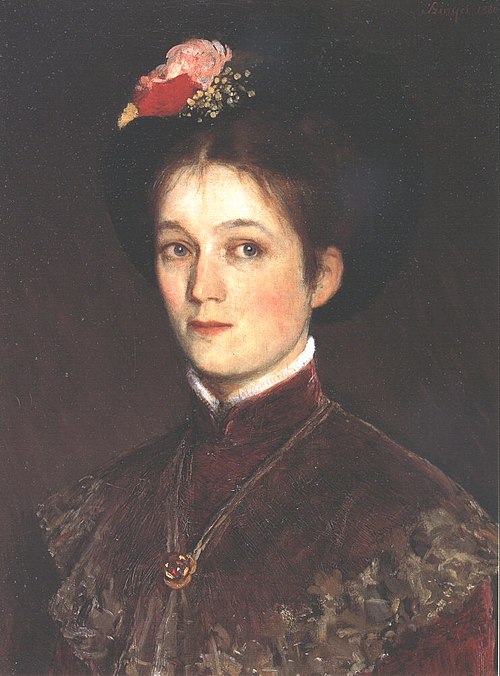 The Artist's Wife, 1880, Pál Szinyei Merse