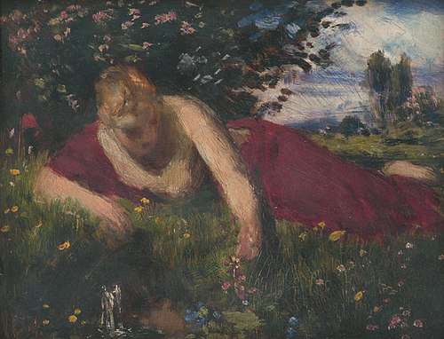 Prameň, 1873, Pál Szinyei Merse