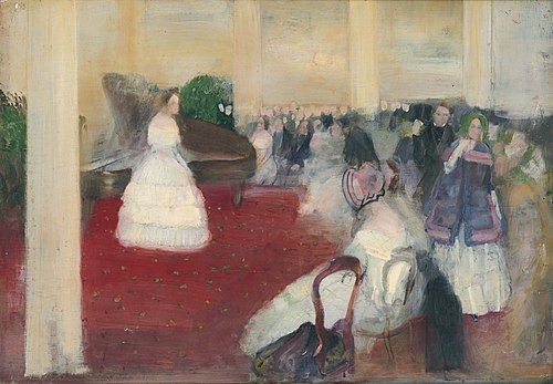 Koncert, 1873, Pál Szinyei Merse