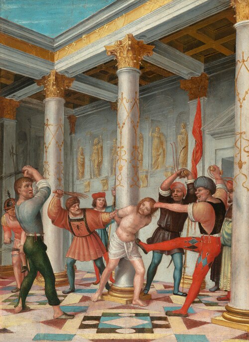 The Flagellation of Christ, , Bernardo Zenale
