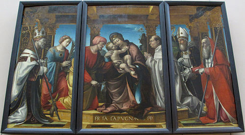 Circumcision with Fra Jacopo Lampugnani as a Donor, 1500, Bernardo Zenale