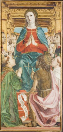 Madonna and Saints, 1490, Bernardo Zenale