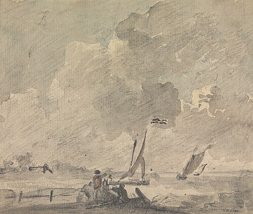 Observing Sailboats From the Shore, , Sawrey Gilpin