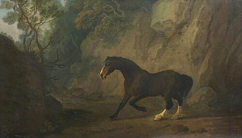 Horse Frightened by a Snake, 1785, Sawrey Gilpin