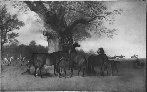 "Cypron", King Herod's Dam, with her Brood, 1764, Sawrey Gilpin
