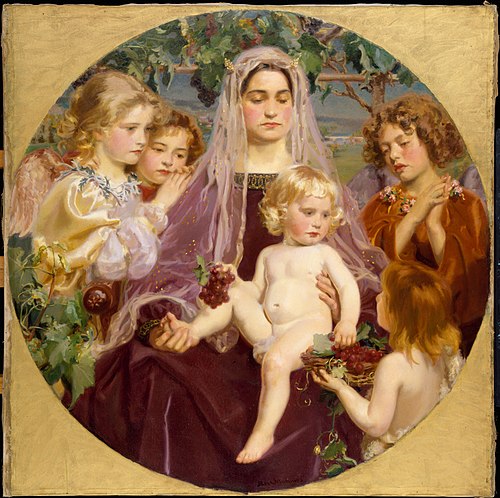 Madonna of Giverny, 1901, Frederick William MacMonnies