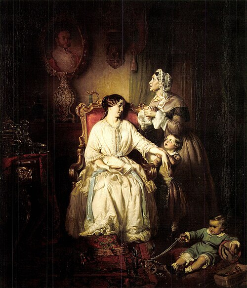 The Letter, 1852, József Borsos