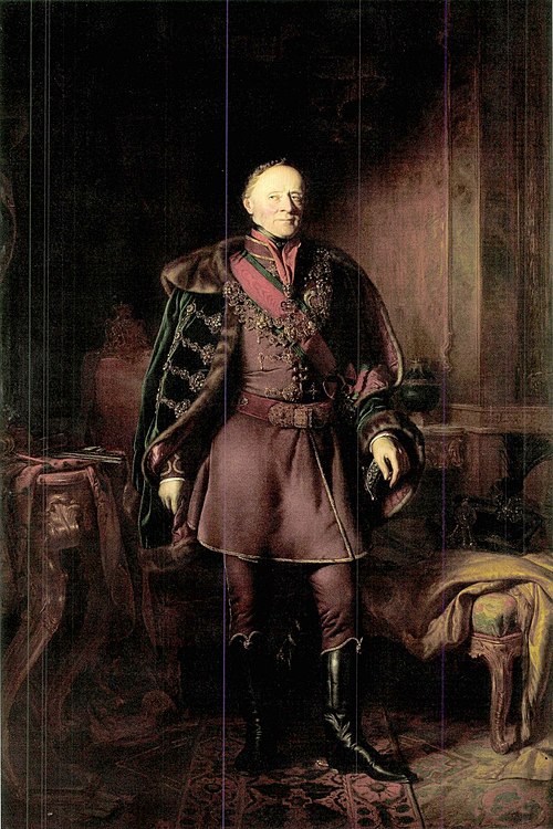 Portrait of Prince Pál Antal Esterházy, 1852, József Borsos