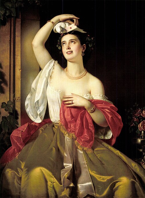 Pigeon Post, 1861, József Borsos