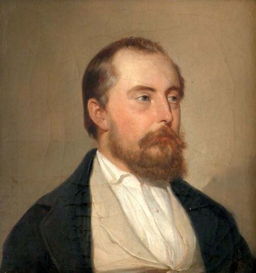Portrait of Mihály Mosonyi, 1860, József Borsos