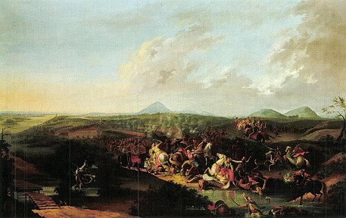 The Battle of Mohács, 1837, József Borsos