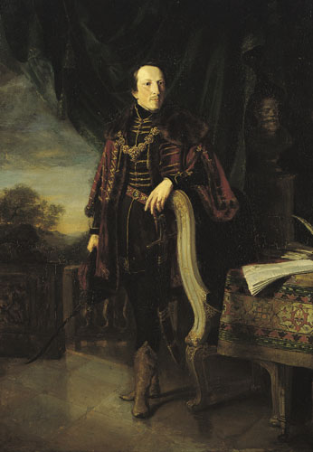 Portrait of Ferenc Pulszky, 1846, József Borsos