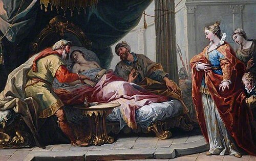 Antiochus and Stratonice, 1758, Gaspare Diziani