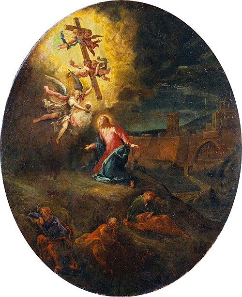 Christ in the Garden of Gethsemane, 1750, Gaspare Diziani