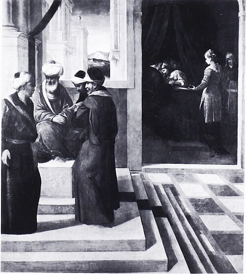 The Story of Antiochus and Stratonica, 1550, Bonifazio Veronese