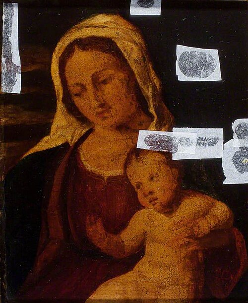 The Virgin and Child, , Bonifazio Veronese