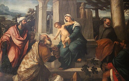 Adoration of the Magi, , Bonifazio Veronese