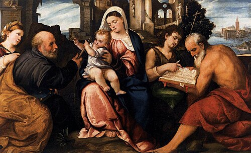 Vierge à l'Enfant, 1527, Bonifazio Veronese