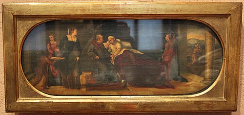 Antiochus and Stratonice, 1550, Bonifazio Veronese