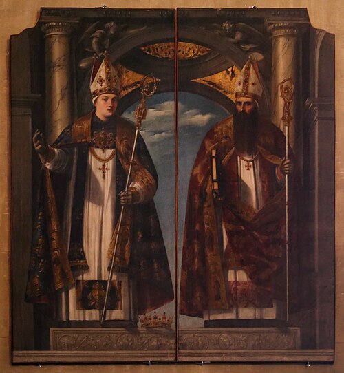 santi agostino e apollinare, , Bonifazio Veronese