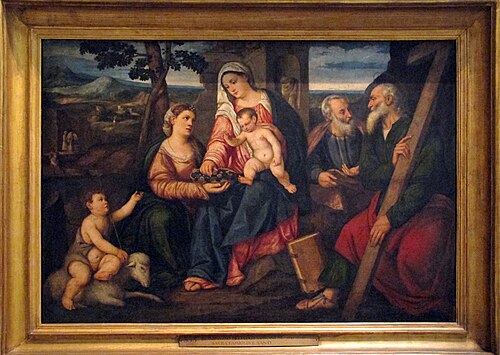 La Sainte Famille, , Bonifazio Veronese