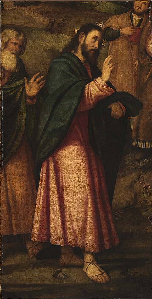 Christ Addressing the People, 1520, Bonifazio Veronese