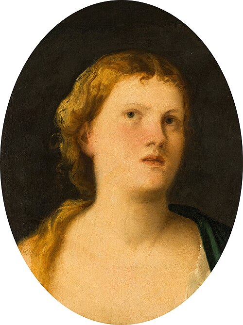 A Female Martyr, 1545, Bonifazio Veronese
