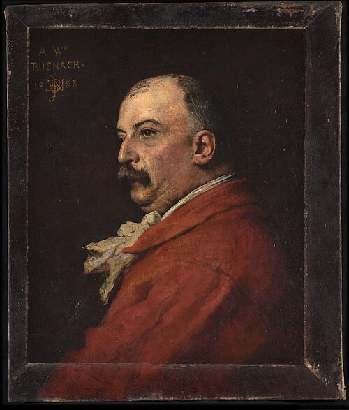 Portrait de William Busnach, 1883, Jules-Élie Delaunay
