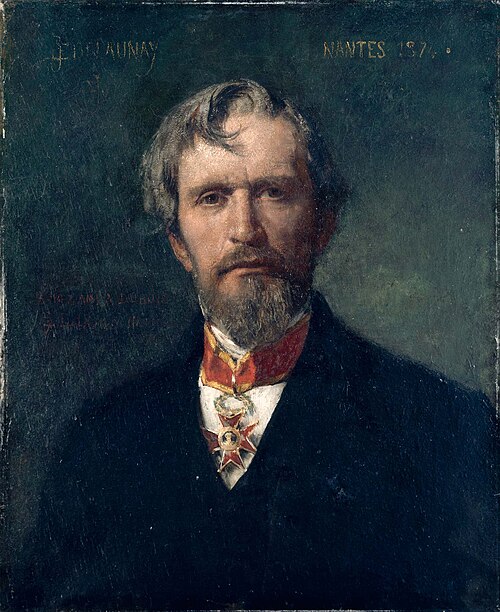 Portrait of Alphée Dubois (1831-1905), 1875, Jules-Élie Delaunay
