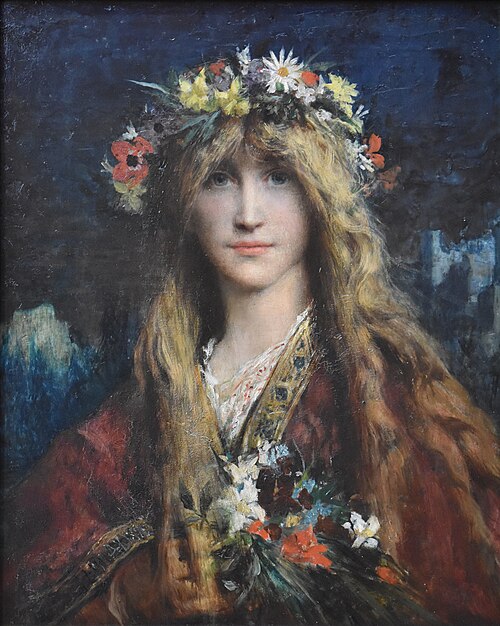 Ophélie, 1882, Jules-Élie Delaunay