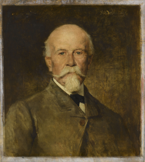 Portrait du peintre Auguste Toulmouche, , Jules-Élie Delaunay