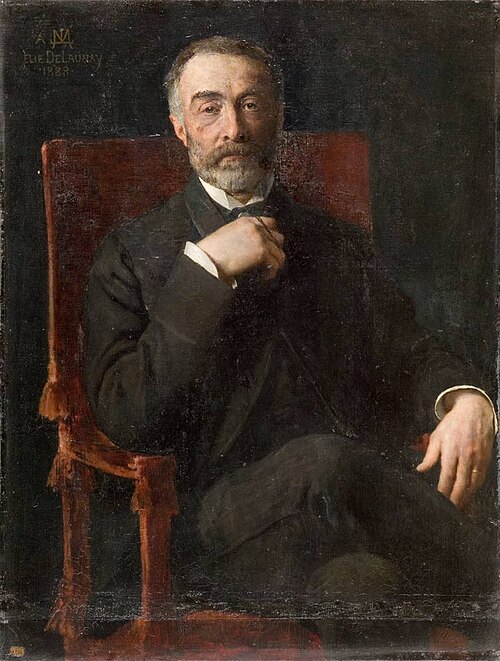 Portrait de Léon Mestayer, 1888, Jules-Élie Delaunay