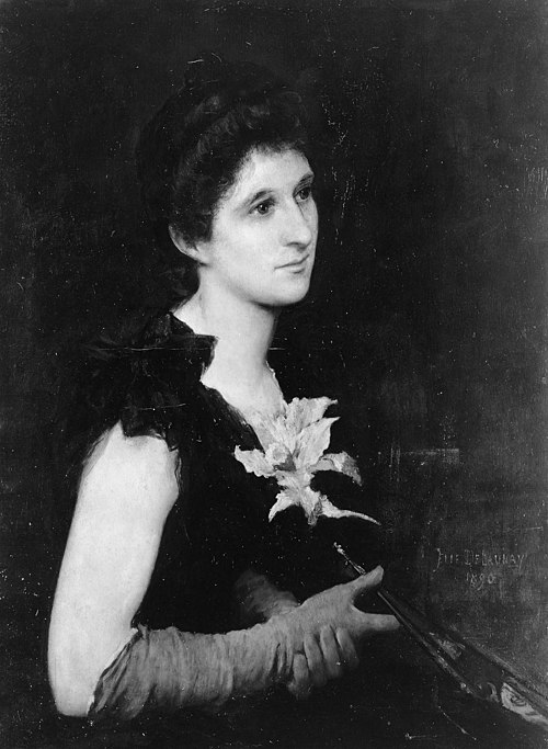 Portrait of Mrs. Charles L. Hutchinson, 1890, Jules-Élie Delaunay