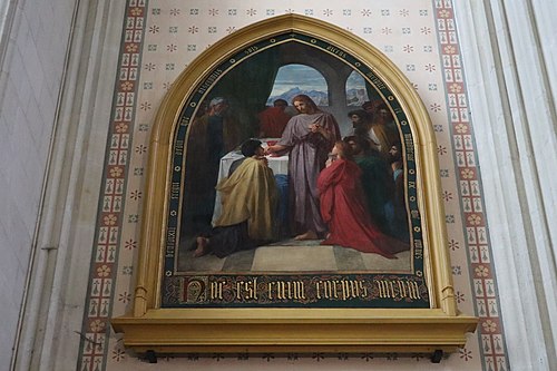 la sainte communion, , Jules-Élie Delaunay