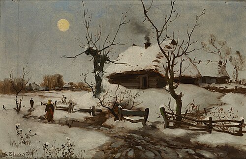 Cottages in Snow, , Seweryn Bieszczad