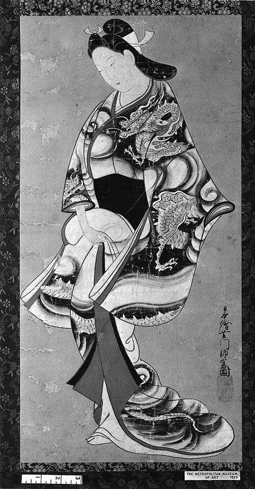 Standing Beauty, 1656, Moronobu